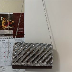 Evening Clutch Bag w/chain
